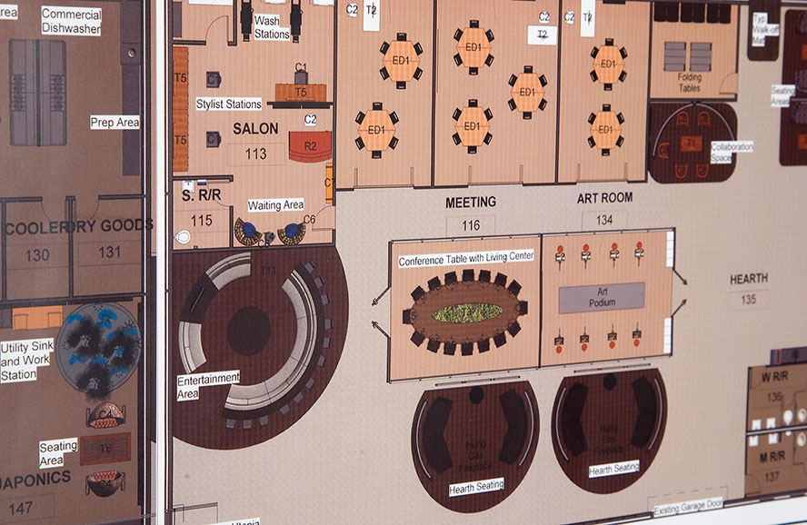 floor plan detail