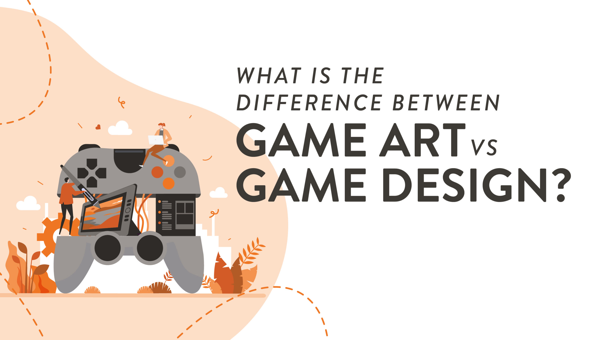 What s The Difference Between Game Art Vs Game Design RMCAD