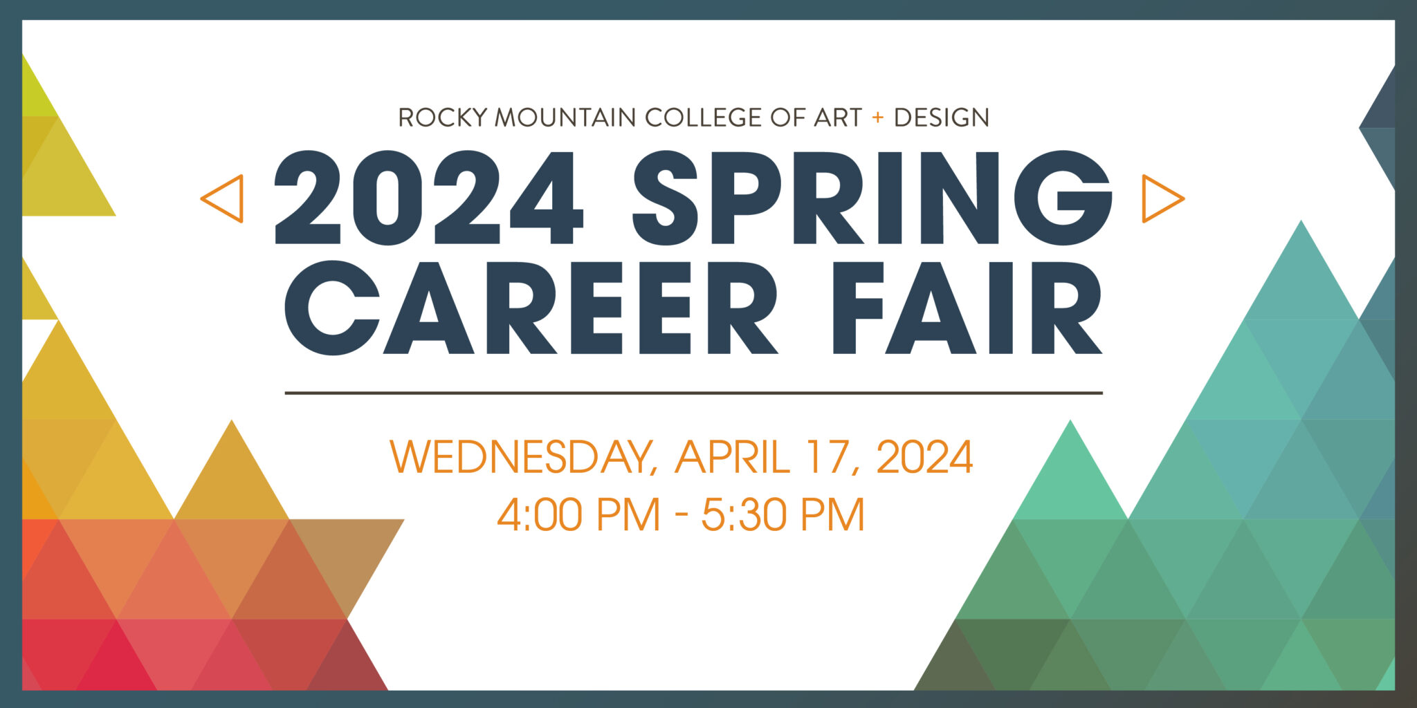 2024 RMCAD Spring Career Fair RMCAD