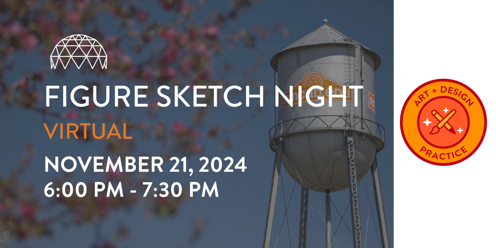 Figure Sketch Night: Virtual - 11/21/2024