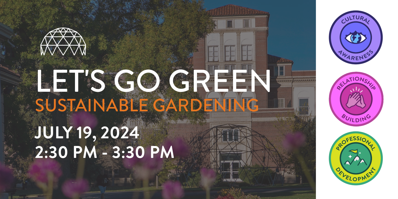 Let's Go Green: Sustainable Gardening