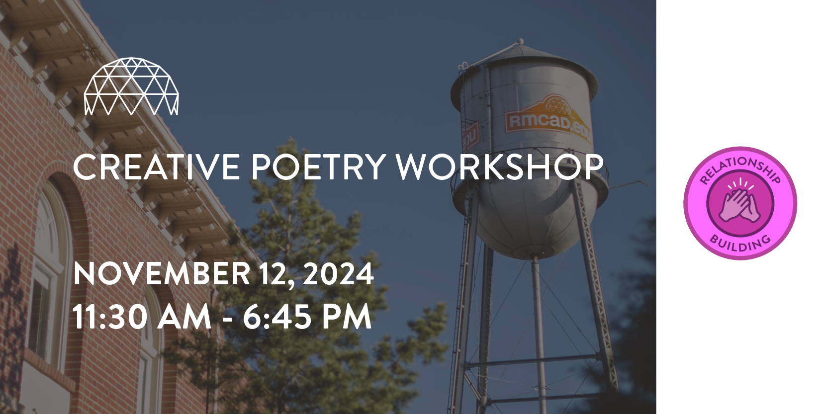 Creative Poetry Workshop 11/12/24