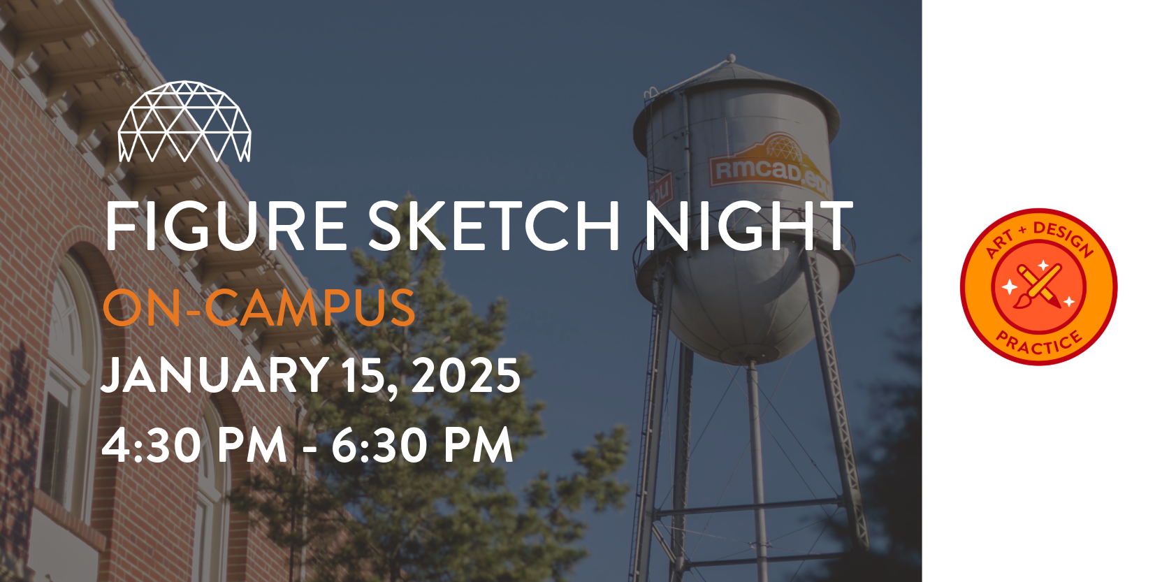 On-Campus Figure Sketch Night - 1/15/2025